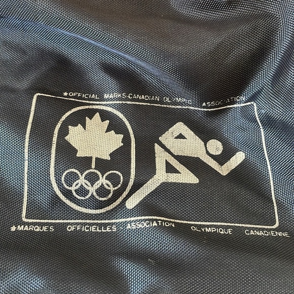 VINTAGE unisex Canada Olympic 1970s or 1980s gym bag duffle sports - Picture 4 of 10